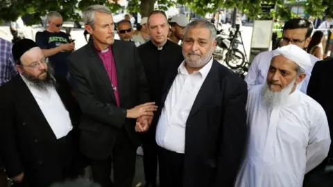 Reuters Faith leaders in Finsbury Park