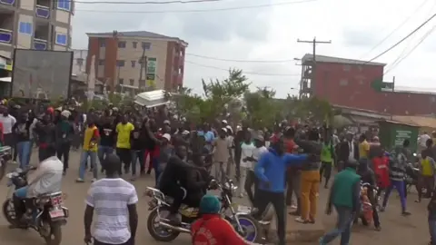 BBC Protests in Cameroon