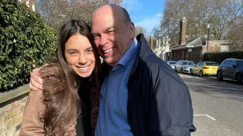 PA Media Undated family handout photo of Hannah and Mike Lynch who died after the luxury yacht Bayesian sank in a storm on Monday whilst moored around half a mile off the coast of Porticello, Sicily. Issue date: Thursday 22 August