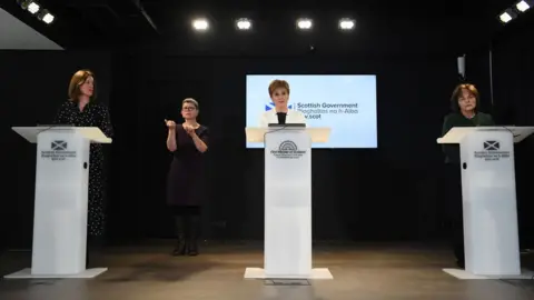 Getty Images nicola sturgeon coronavirus briefing