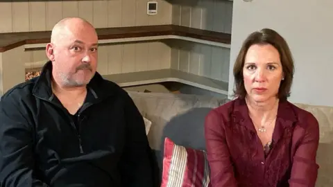 BBC Stuart Stephens, father of Olly Stephens, and Lorin LaFave, mother of Breck Bednar