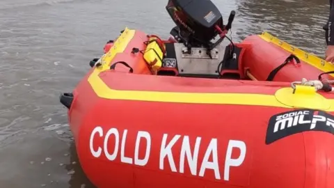 Rhondda Cold Knap Lifeguards rescue craft