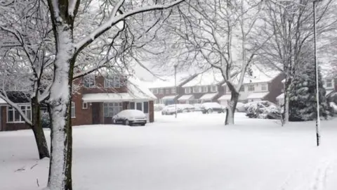 BBC Snow in Sutton Coldfield