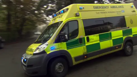 BBC An ambulance