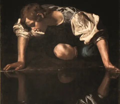 Enrico Fontolan/Palazzo Barberini  Caravaggio's Narcissus