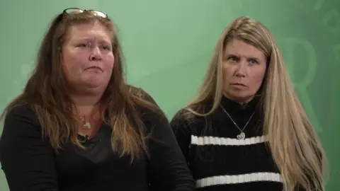 Nicola Ellison and Joanne Evans