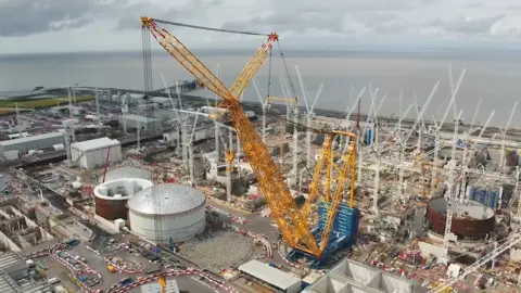 EDF Hinkley Point C Construction site