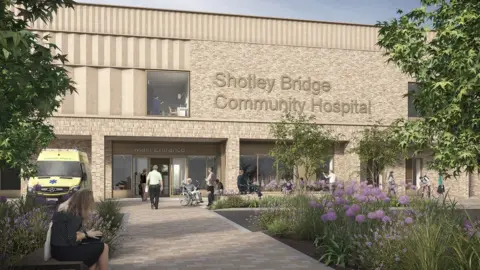 EYELEVEL CREATIVE LIMITED CGI of the new hospital