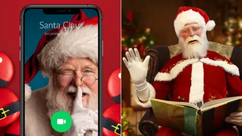 Celtic Manor Resort/Wonder Adventures Screenshots of santa video calls