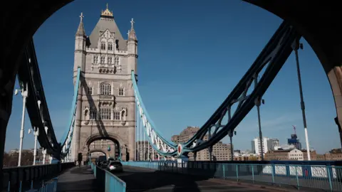 PA Media Tower Bridge 24 March 2020