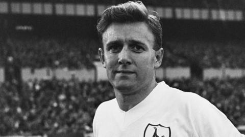 Terry Medwin while playing for Spurs