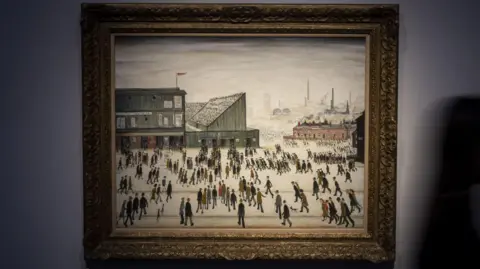 EPA Going to the Match exhibit, which shows fans arriving at Burnden Park ground