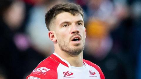 Rugby League - Betfred Super League Round 9 - Hull KR v Wigan Warriors - Sewell Group Craven Park, Hull, England - Oliver Gildart.