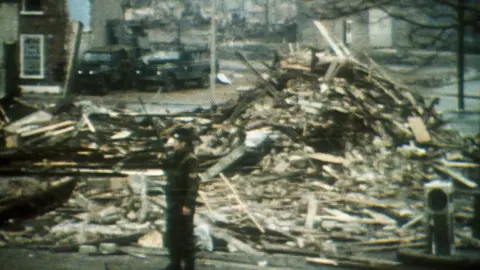BBC Aftermath of the McGurk's Bar bombing.
