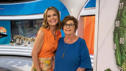 Savannah Guthrie and mother Nancy Guthrie on Thursday, June 15, 2023 