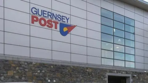 BBC General view of Guernsey Post building