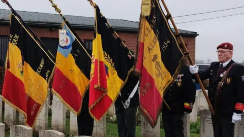 Ministry of Defence Standards are lowered as the Last Post sounds