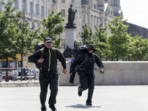 Channel 4 Nick Bachelor and Paul James on TV series Hunted