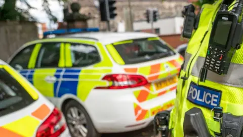 Police vehicles
