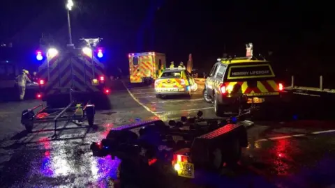 Hemsby Lifeboat Emergency services at Horning