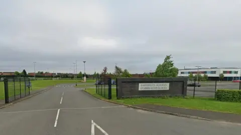 Google Entrance to the school