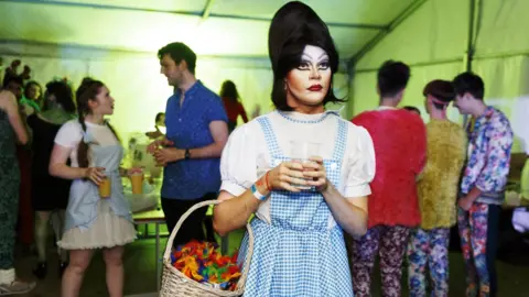 Martin Parr/Magnum Photos Oxford, Wadham College, Queerfest 2014