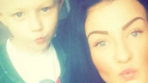 Chelsie Thomas Chelsie Thomas with her son Riley