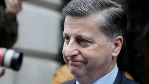 PA Media A man with short greying hair in a close-up shot. 