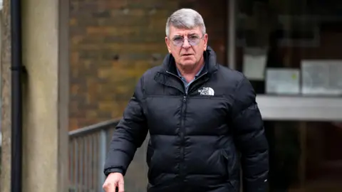 PA Media Former Kent police officer Michael Stanley leaves Sevenoaks Magistrates' Court