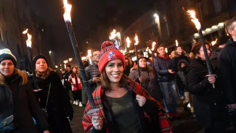 Getty Images edinburgh hogmanay