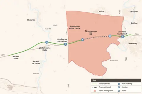 Department for Transport Map