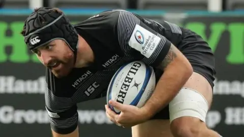 Getty Images Rugby protective headgear