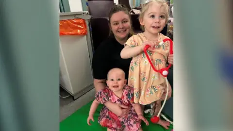 Jodie Jodie with Amelia and Blossom