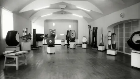 Bowness, via Historic England Barbara Hepworth and sculptures in the Palais de Danse, 1961. Pic: Bowness, via Historic England