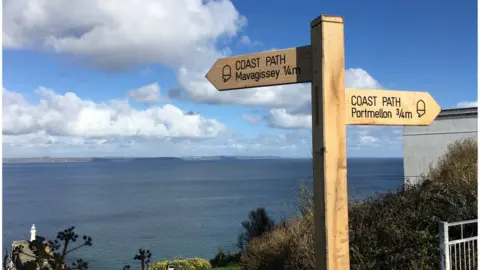 Richard Whitehouse Mevagissey sign