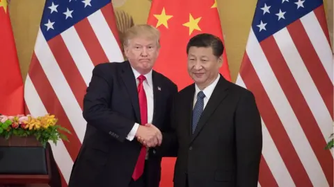 Getty Images President Trump and President Xi