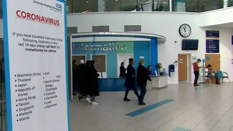 Inside the Queen Elizabeth Hospital Birmingham