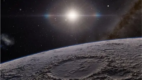 Getty Images moon craters