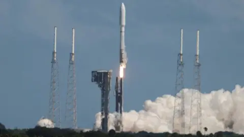 Reuters rocket carrying Amazon's satellites lifts off