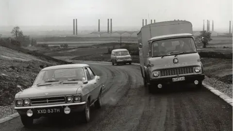 Millbrook Testing of cars in 70s
