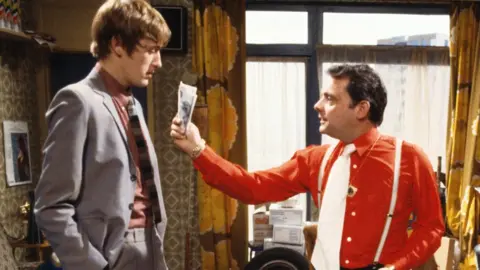 Nicholas Lyndhurst and David Jason in Only Fools and Horses