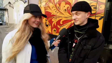 Louis Vagon Chuma Vecherinka chatting to a Russian hypebeast on YouTube channel Louis Vagon