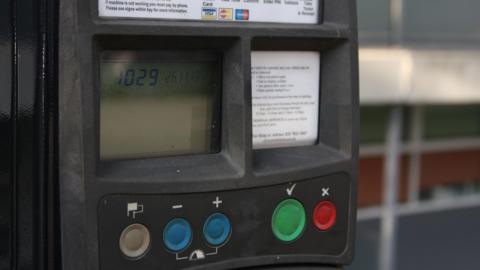 A general image of a parking meter