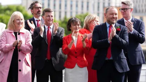 PA Media A group of Labour's new MPs following the 2024 general election