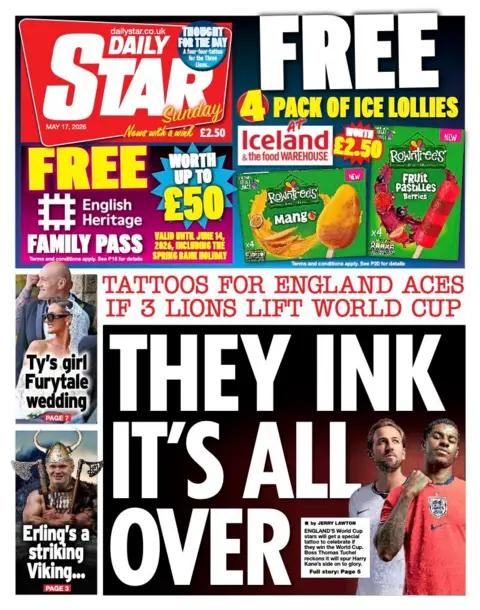 54f503d0-516b-11f1-89a3-d1f559421220.jpg The Papers: 'Labour rivals want to rejoin EU' and 'survival of the fittest'