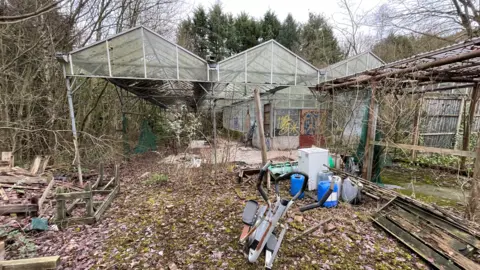 Peak UK Kayaking Ltd An image of the former Cromford garden centre, which is now derelict