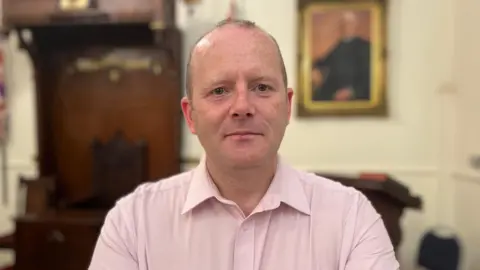TUV deputy leader Ron McDowell