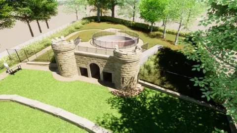 KS Architects Plans for the bear pit