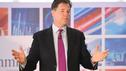 PA Media Sir Nick Clegg