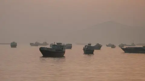 Vessels in Strait of Hormuz off Oman
